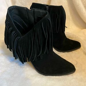 Jessica Simpson Jewels Fringe Booties